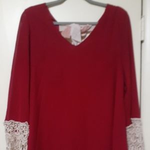 Umgee red tunic